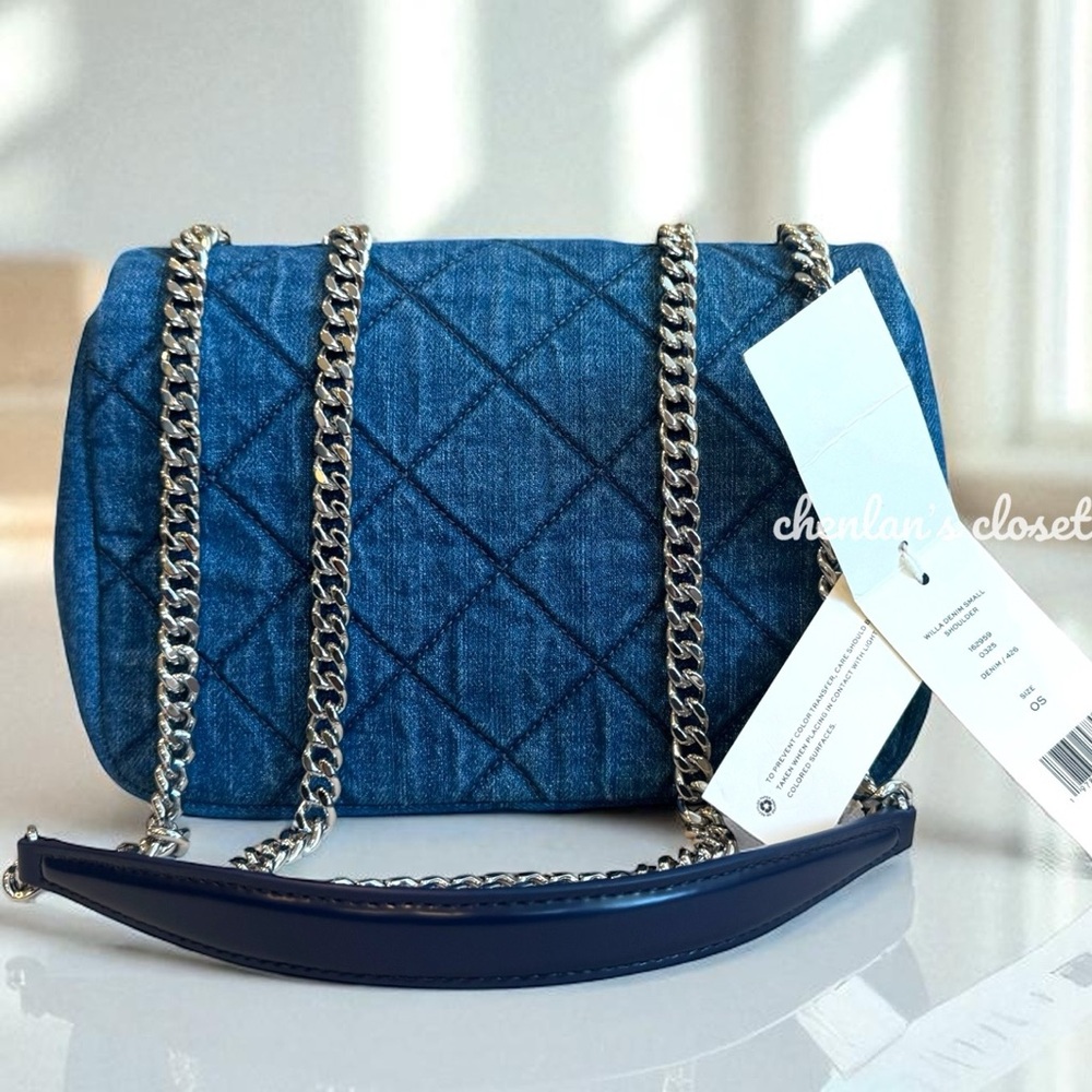 NWT Tory Burch Willa Shoulder Bag - Picture 4 of 12